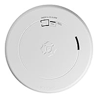 First Alert SMCO210, 10-Year Sealed Battery Combination Smoke & Carbon Monoxide Alarm with Slim Profile Design, 1-Pack