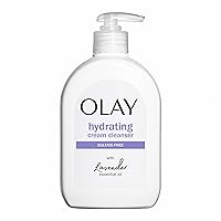 Hydrating Cream Face Wash with Lavender Essential Oil, 16 oz