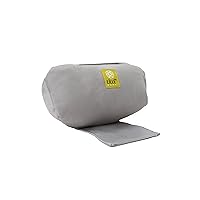 LÍLLÉbaby Ergonomic Washable Infant Pillow for Baby Carrier, Grey