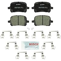 BOSCH BC707 QuietCast Premium Ceramic Disc Brake Pad Set - Compatible With Select Lexus ES300, RX300; Toyota Avalon, Camry, Solara; FRONT