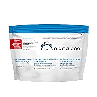 Amazon Brand - Mama Bear Sterilizer Bags, 10-count