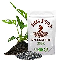 Mycorrhizae Root Growth Enhancer by Big Foot - Use During Transplanting for All Plants - Granular 4 Ounces