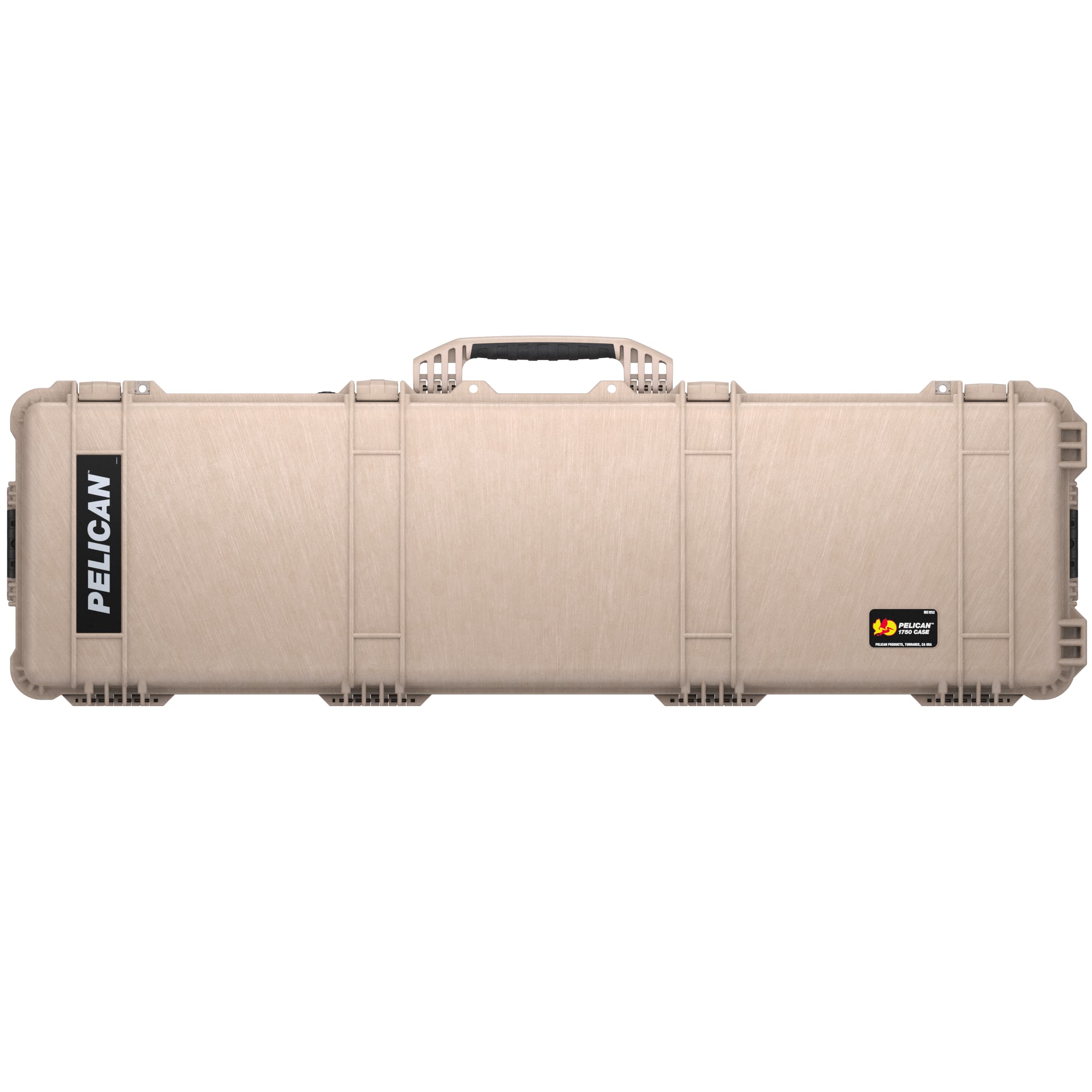 Pelican Protector 1750 Long Case - Multi-Purpose Hard Case with Foam - Tripod, Camera Equipment, Sportsmans Rifle Case, Electronics Gear, and More (Desert Tan)