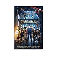 VaizA Night At The Museum Battle Of The Smithsonian Movie Of Room Poster Canvas Art Poster And Wall Art Picture Print Modern Family Bedroom Decor Posters 16x24inch(40x60cm)
