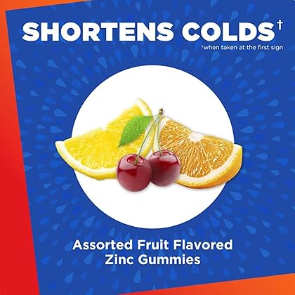 Zicam Cold Remedy Zinc Medicated Fruit Drops, Assorted, 25 Count (Pack of 1)