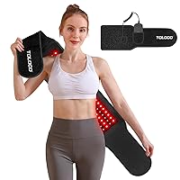 TOLOCO Red Light Therapy Belt, Infrared Light Therapy Wrap for Body, Red Light Therapy Device, Light Therapy Device