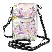 French Bulldog Small Cell Phone Purse,Cellphone Crossbody Purse With Protection,Women Wallet