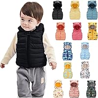 2023 Winter Coats for Kids with Hooded Toddler 3D Ear Hoodie Warm Lined Jacket for Baby Boys Girls, Infants, Toddlers