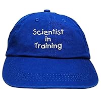 Trendy Apparel Shop Scientist in Training Embroidered Youth Size Cotton Baseball Cap