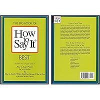How to Say It Best: How to Say It Best / How to Say It When You Don't Know What to Say How to Say It Best: How to Say It Best / How to Say It When You Don't Know What to Say Hardcover Paperback Multimedia CD