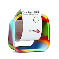TIME TIMER Soft Removable Cover - Special Edition - Compatible with MOD Visual Timer - for Classroom Learning, Elementary Teachers Desk Clock, Homeschool Study Tool and Office Meetings (Tie Dye)