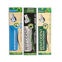 Made Safe Certified Perfect Trio - for Complete Oral Care fro Plaque Removal, Teeth Whitening, Fresh Breath