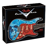 Fender Custom Shop Guitar 2024 Boxed Daily Desk Calendar