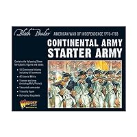 Black Powder Revolutionary War Continental Starter Army Starter Set Military Table Top Wargaming Plastic Model Kit WGR-ARMY2
