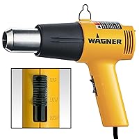 0503008 HT1000 Heat Gun, 2 Temp Settings 750ᵒF & 1000ᵒF, Great for Soften paint, Caulking, Adhesive, Putty Removal, Shrink Wrap, Bend Plastic Pipes, Loosen Rusted Nuts or Bolts