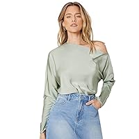 Womens Summer Tops Sexy Casual T Shirts for Women Asymmetrical Neck Regular FIT TOP