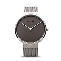 BERING Women's Quartz Movement Watch Classic Collection with Stainless Steel and Sapphire Glass 14539-XXX Bracelet Watches – Waterproof: 5 ATM