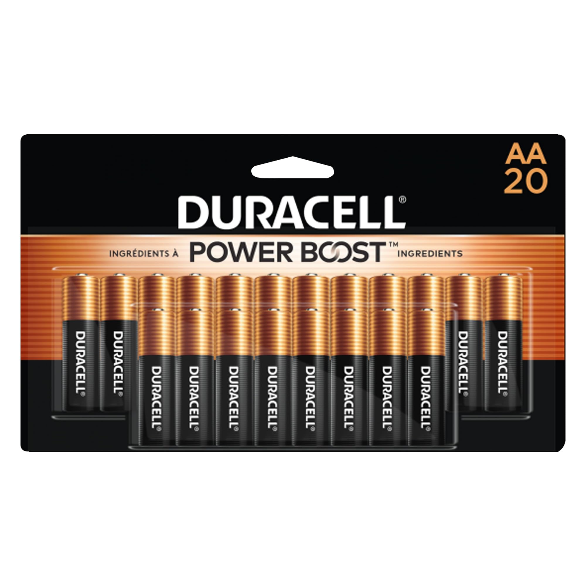 DURACELL Coppertop Alkaline Batteries with Duralock Power Preserve Technology Aa 20/Pk (Durmn1500b20z)