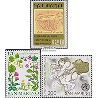 San Marino 1144,1148,1149 (Complete.Issue.) unmounted Mint/Never hinged ** MNH 1977 Flugmodel, Medicinal Plants, Rheumatism (Stamps for Collectors) Airplanes/Balloons/Zeppelins/Aviation