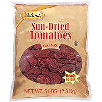 Roland Foods Sun-Dried Tomato Halves, Specialty Imported Food, 5-Pound Bag