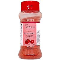 Tomato Powder 100g (3.5 oz), Dispenser Bottle by Tassyam
