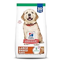 Hill's Science Diet Puppy Large Breed Lamb Meal & Brown Rice Recipe Dry Dog Food, 30 lb. Bag