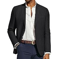 PJ PAUL JONES Men's Blazer Jacket Slim Fit Two Buttons Casual Sports Coats Notched Lapel Suit Jacket Tops