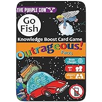 The Purple Cow Go Fish! - Outrageous Facts - The Classic Card Game with a General Knowledge Boost for Kids & Families Ages 6+