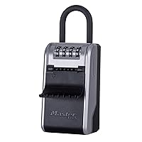 Master Lock High Capacity Key Lockbox, Combination Dial, Removable Shackle