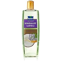 Parachute Advansed Rosemary Enriched Coconut Hair Oil| For 2x Longer & Thicker Hair| Reduces Hairfall & Strengthens Hair| All Hair Types|No Parabens & Silicones| 10.1 Fl.oz.