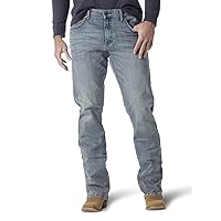 Wrangler Mens RetroSlimFitBoot Cut Green Jeans