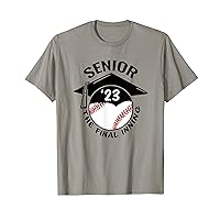 Baseball Senior 2023 Senior Night The Final Inning T-Shirt
