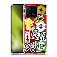 Officially Licensed Public Enemy Collage Graphics Soft Gel Case Compatible with Xiaomi 13 5G