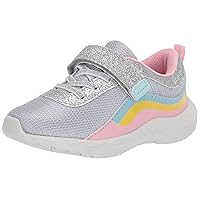 Carter's Unisex-Child Marlee Hook and Loop Athletic Sneaker with Breathable Design