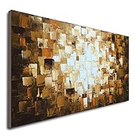 Large Textured Abstract Wall Art Modern Oil Painting on Canvas Picture Artwork Decor for Wall