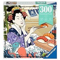 Ravensburger - Adult Beginner Jigsaw Puzzle - Moment Puzzle - 300 Pieces - Sushi - Relaxing Activity - Adult Gift - Premium Puzzle 39 cm x 27 cm - 17372