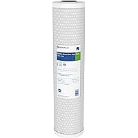 Pentair Pentek CBC-20BB Big Blue Carbon Water Filter, 20-Inch, Whole House Carbon Block Replacement Cartridge with Bonded Powdered Activated Carbon (PAC) Filter, 20