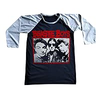 HOPE & FAITH Unisex Beastie Boys T-Shirt Raglan 3/4 Sleeve Mens Womens