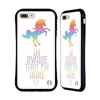 Head Case Designs Rare Unicorn Sparkle Hybrid Case Compatible with Apple iPhone 7 Plus/iPhone 8 Plus