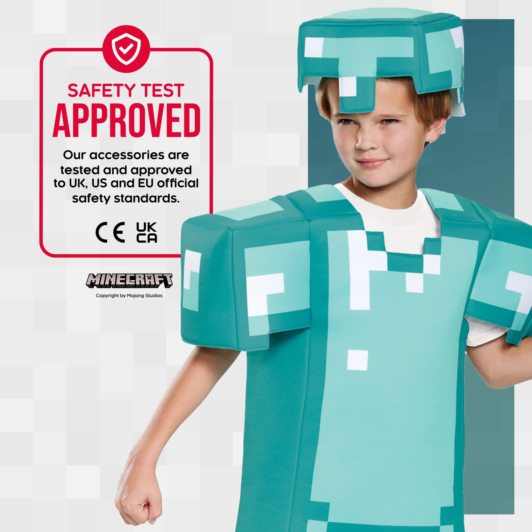 Disguise Deluxe Minecraft Armor Costume for Kids