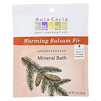 Aura Cacia Soothing Heat Aromatherapy Mineral Bath Salt, 2.5 Ounce - 6 per case.