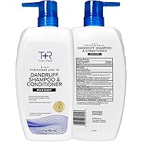 Mens 2 in 1 Anti Dandruff Shampoo + Conditioner Scalp Care 31.4 oz, 2 pack