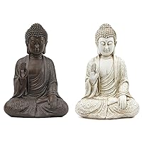 Zen Buddah Statutes & Laughing Buddah Statues Bundle