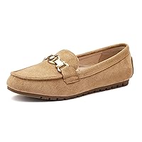 Loafers for Women Casual Moccasins Women's Comfortable & Lightweight Penny Loafers Slip On Flat Shoes