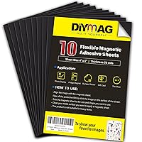 DIYMAG Magnetic Adhesive Sheets, |4