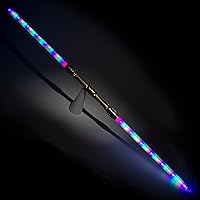 Double-Sided Multicolor Flashing LED Lightsaber Sword (Fragile, not for Rough Play)