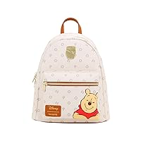 Loungefly Disney Winnie The Pooh Letters Mini Backpack BORDER - BROWN One Size