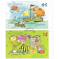 FRD (FR.Germany) 2995-2996 (Complete.Issue.) selbstklebende issueabe fine Used/Cancelled 2013 Janosch-Drawings (Stamps for Collectors) Comics