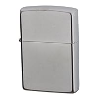 ZIPPO 205 Zippo Lighter, Solid Color, Chrome, Satin