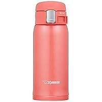 Zojirushi SM-SC36PV Stainless Steel Vacuum Insulated Mug, 1 Count (Pack of 1), Coral Pink